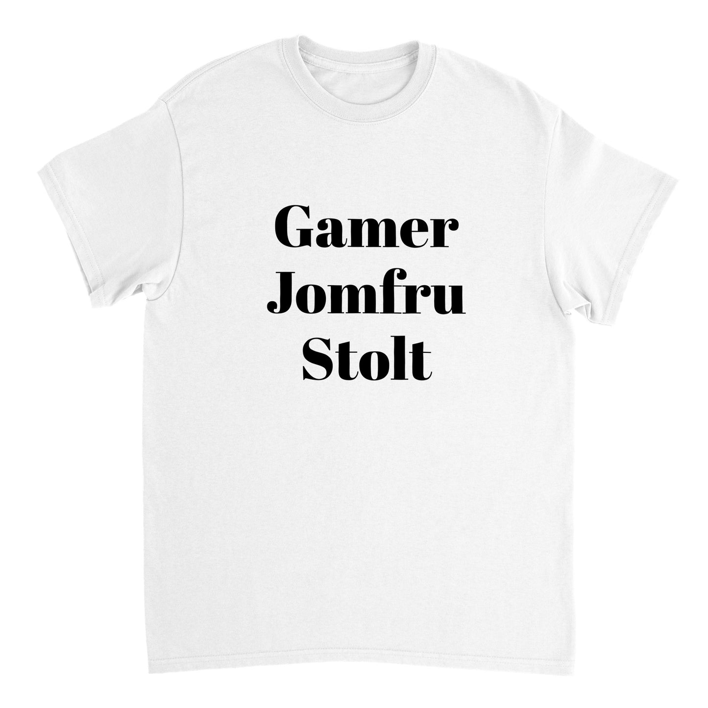 Gamer, Jomfru, Stolt Unisex T-shirt