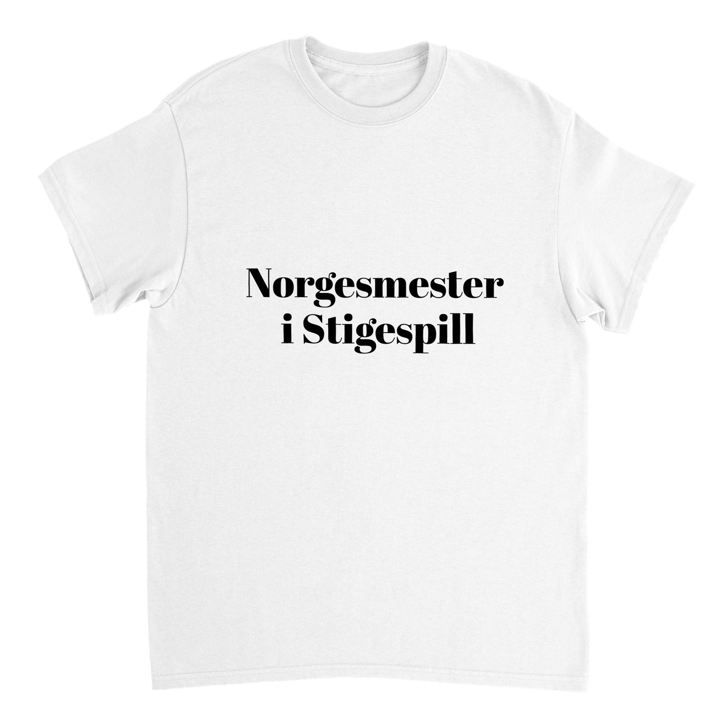 Norgesmester i Stigespill Unisex T-shirt