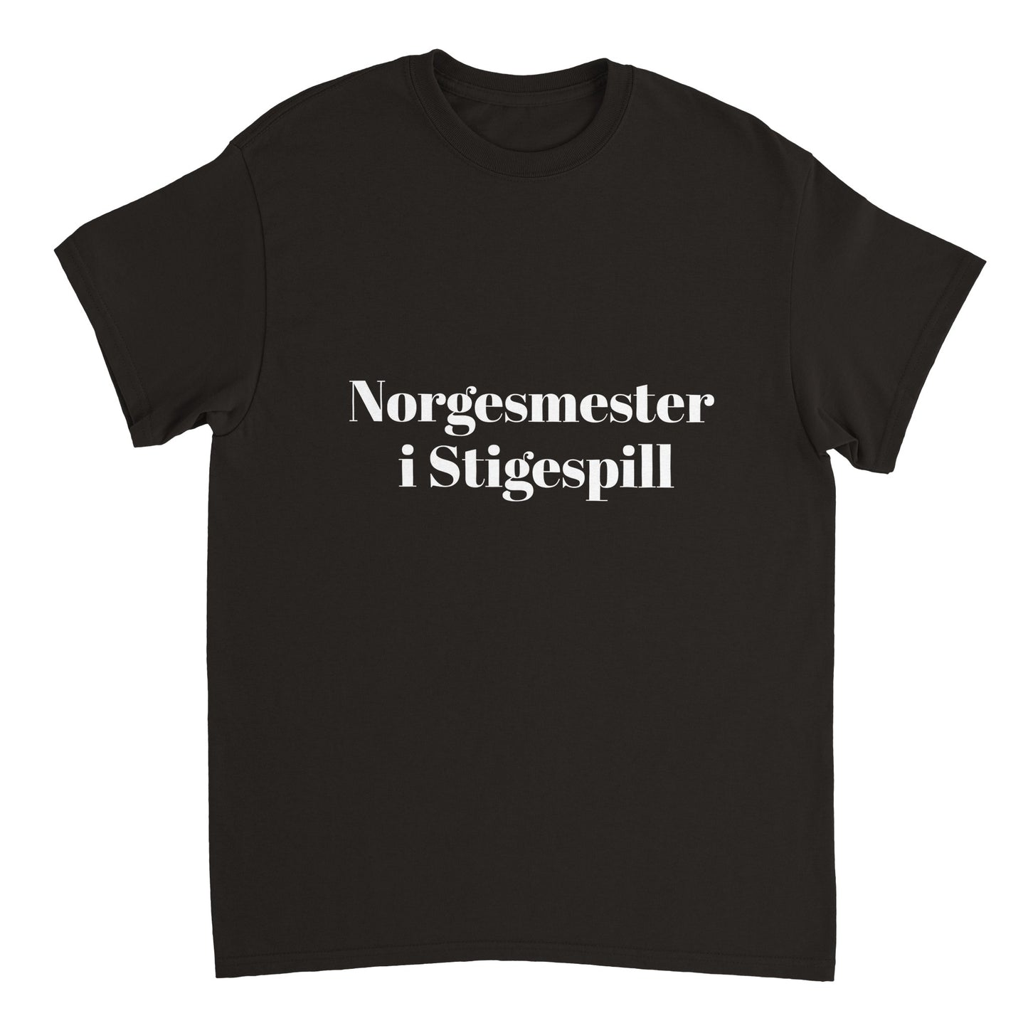 Norgesmester i Stigespill Unisex T-shirt