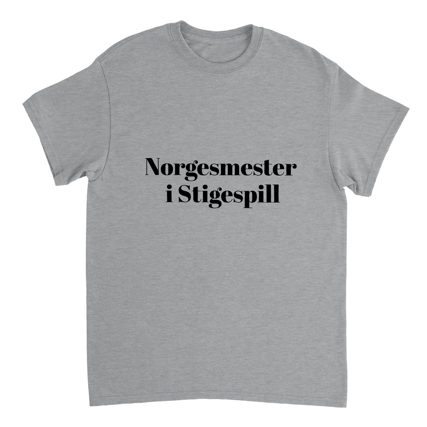 Norgesmester i Stigespill Unisex T-shirt