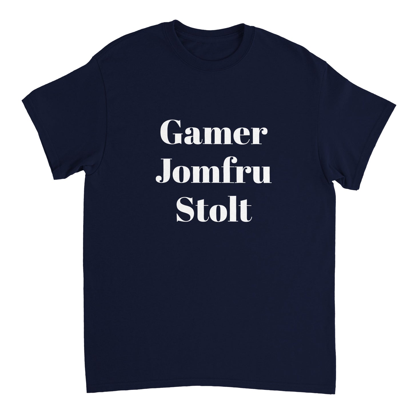 Gamer, Jomfru, Stolt Unisex T-shirt