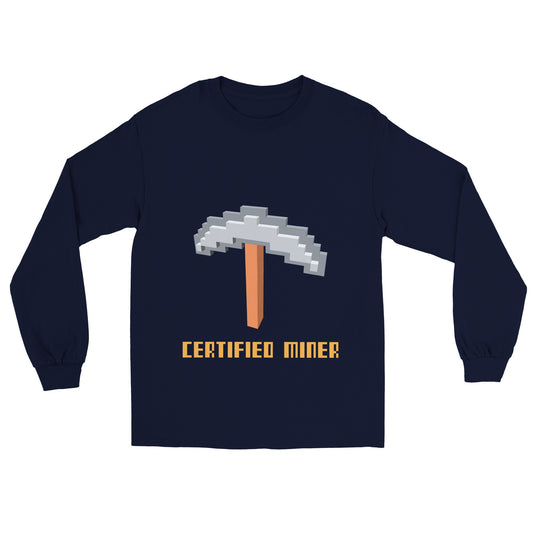 Certified Miner Unisex Longsleeve Shirt