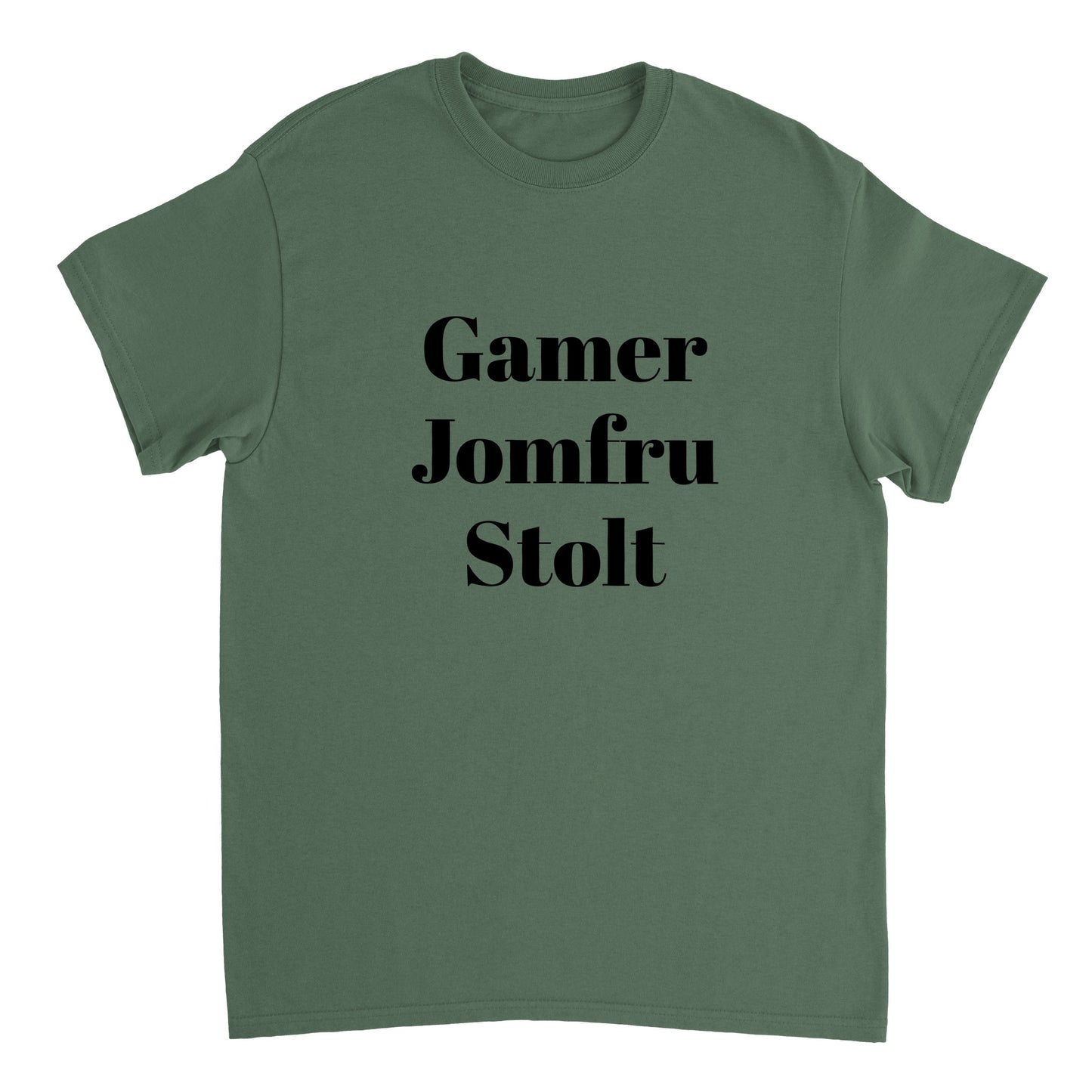 Gamer, Jomfru, Stolt Unisex T-shirt