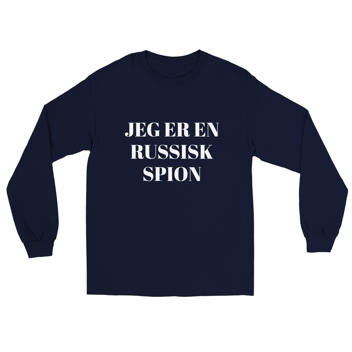 Jeg er en russisk spion Unisex Longsleeve shirt