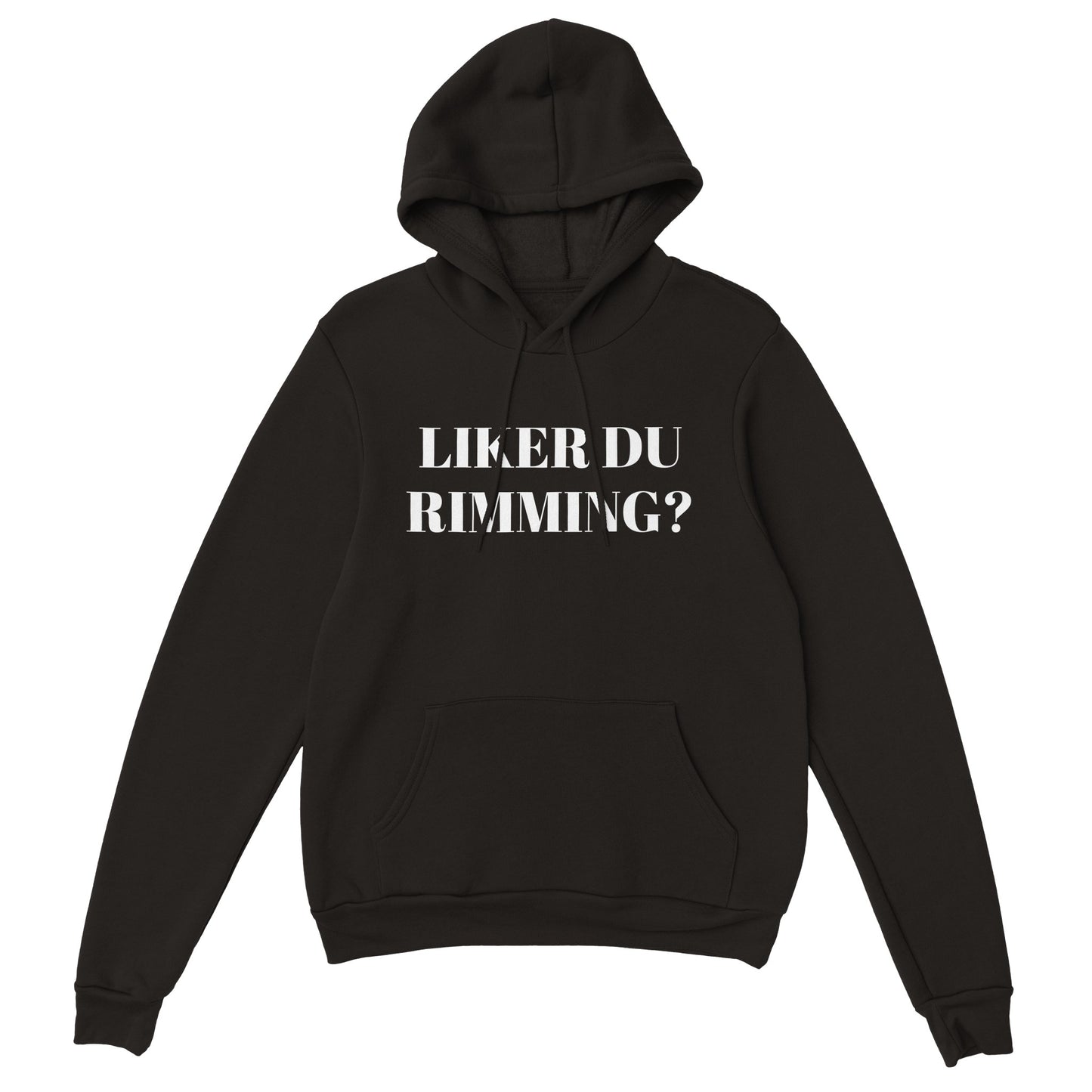 Liker du rimming Unisex Hoodie