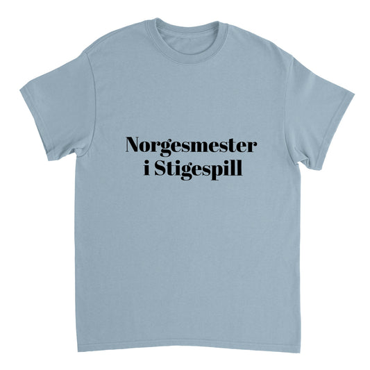 Norgesmester i Stigespill Unisex T-shirt