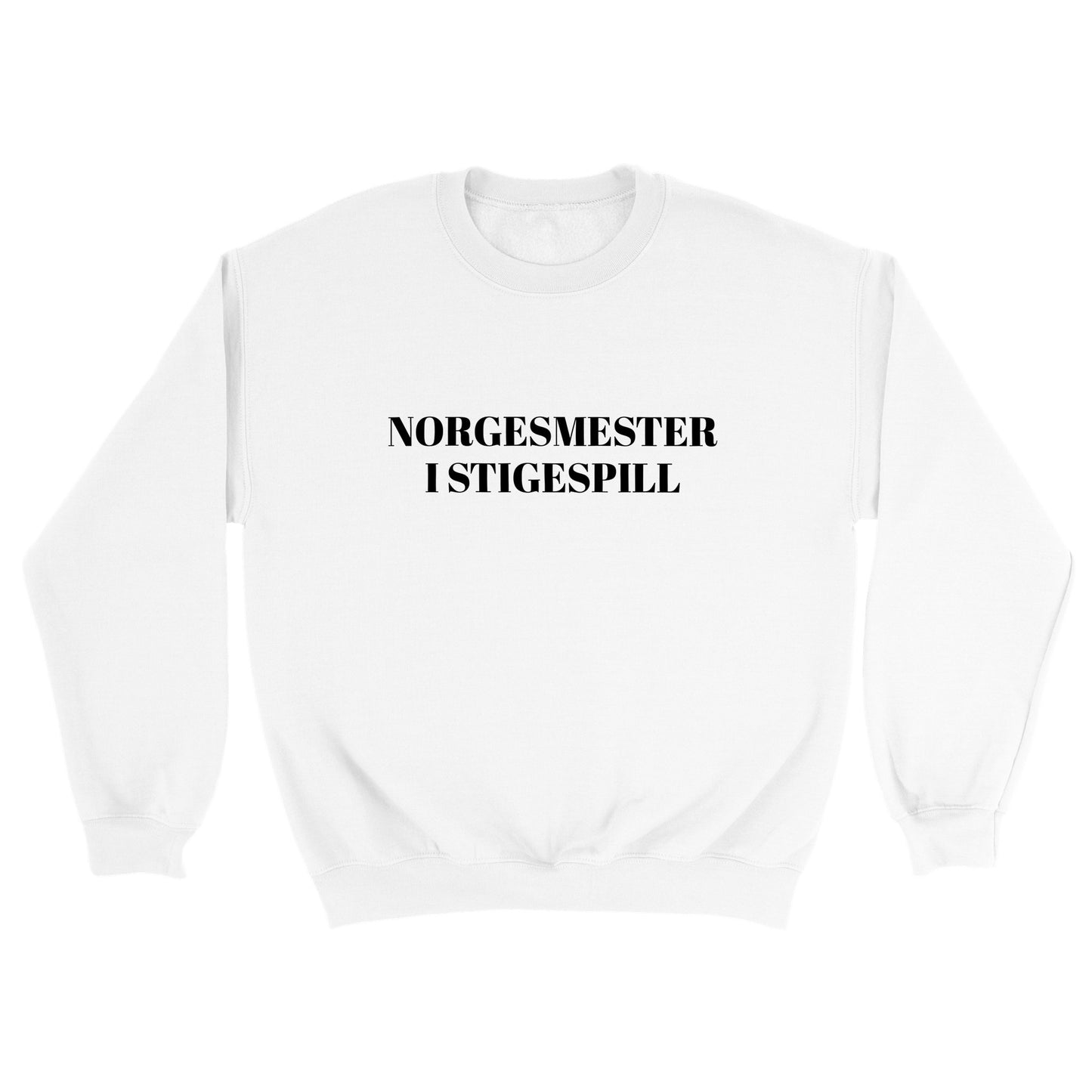 Norgesmester i stigespill Unisex Crewneck Sweatshirt