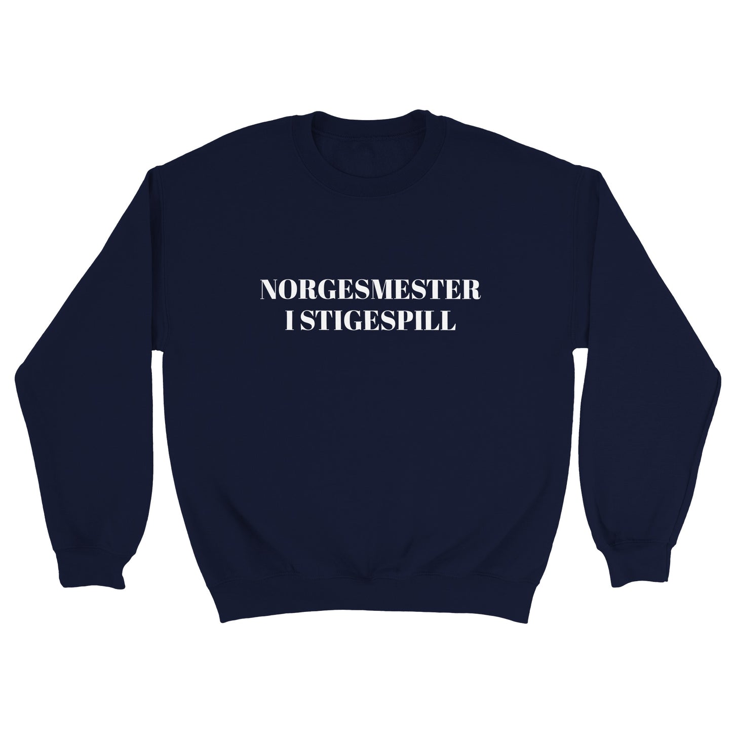 Norgesmester i stigespill Unisex Crewneck Sweatshirt