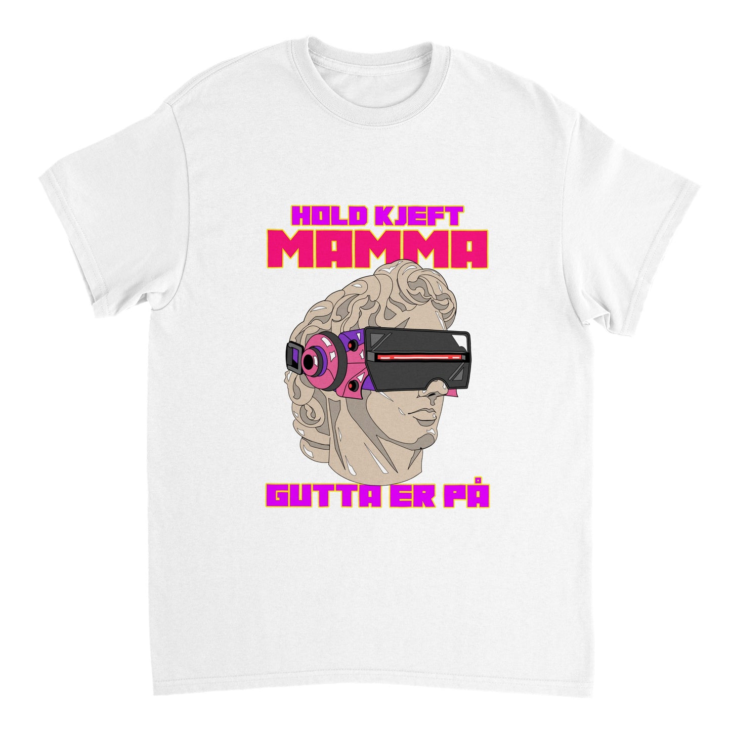 Hold Kjeft Mamma, Gutta Er På Unisex T-shirt