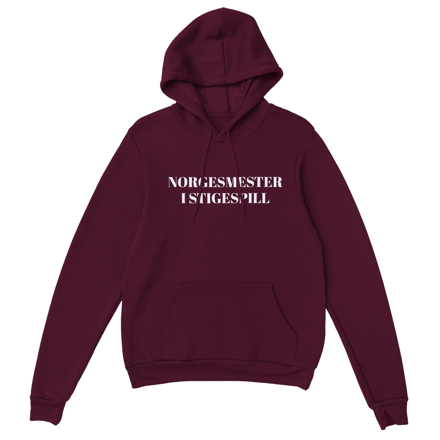 Norgesmester i stigespill Unisex Hoodie