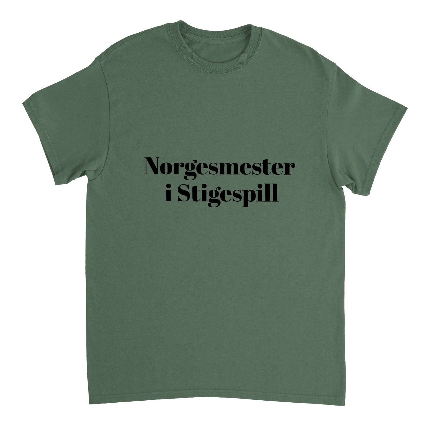 Norgesmester i Stigespill Unisex T-shirt